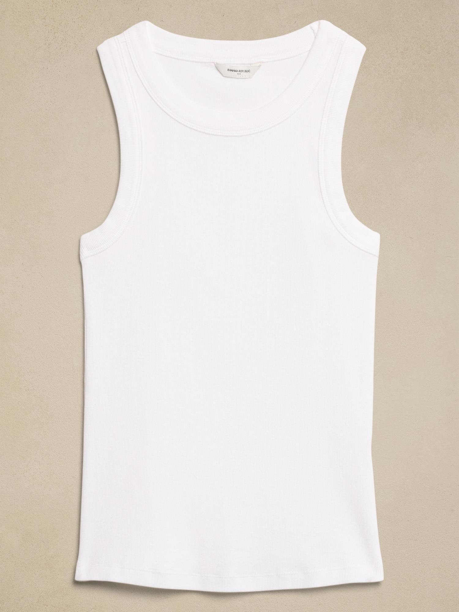 Ribbed Racer Tank Product Image