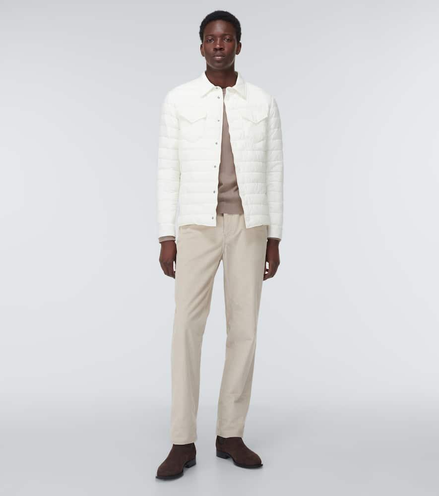 HERNO La Camicia Padded Jacket In Bianco Product Image