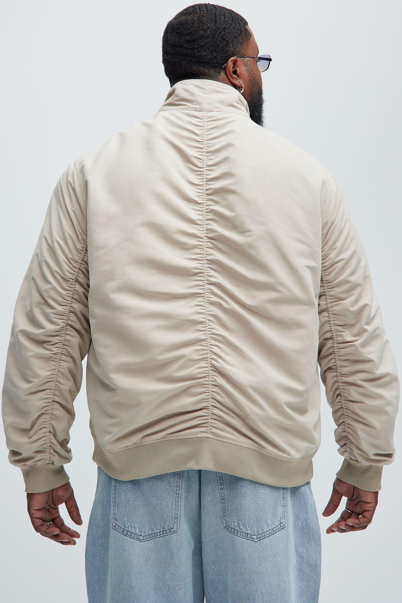 Quite Unique Service Station Jacket - Tan Product Image