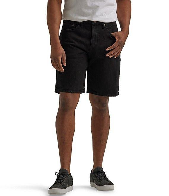Wrangler® Five-Pocket 10#double; Inseam Denim Shorts Product Image