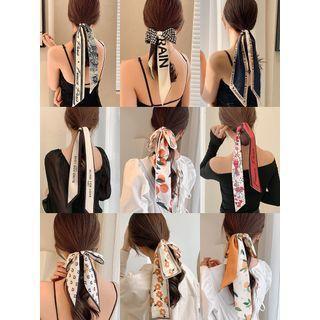 Print Fabric Hair Tie (various designs) Product Image