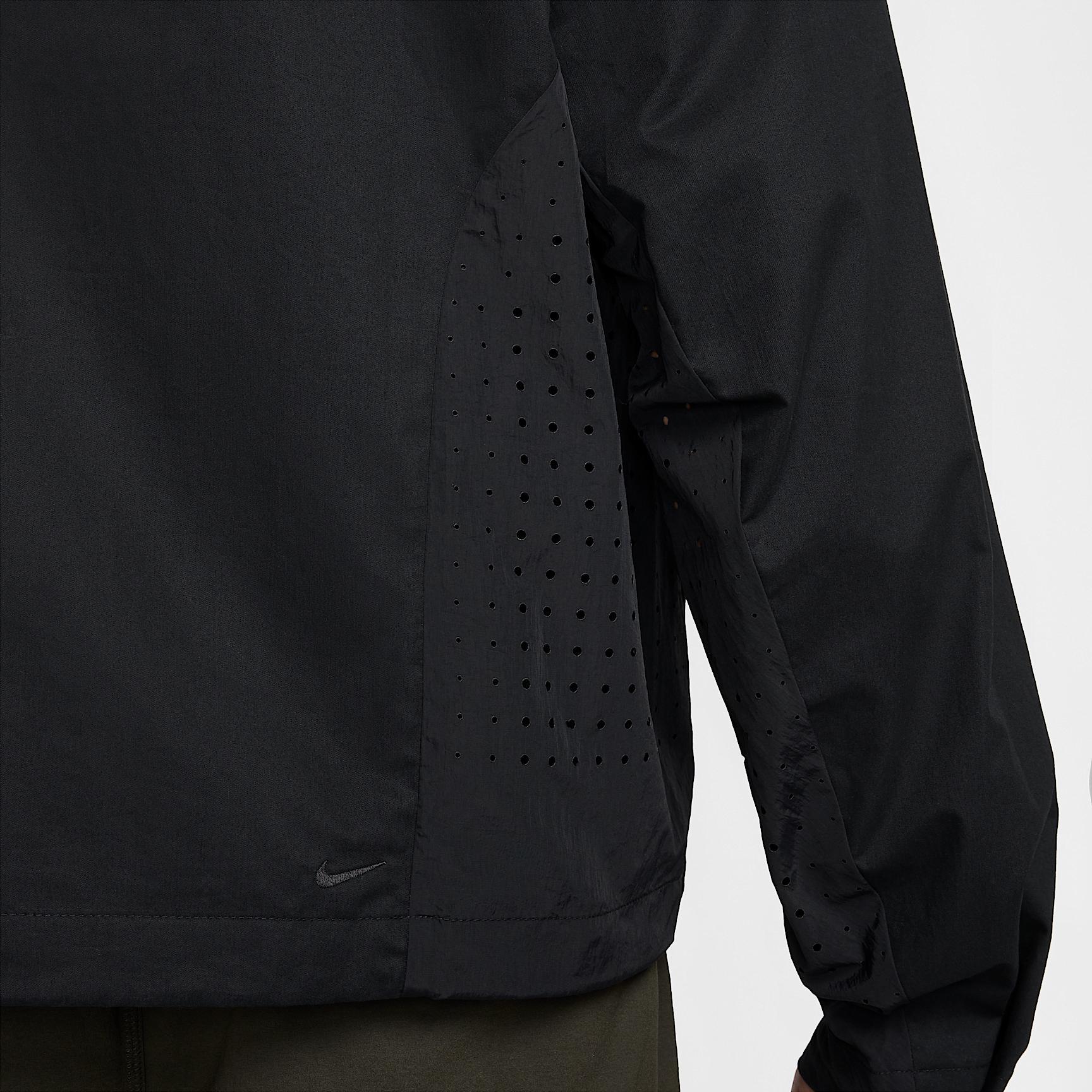 Mens Nike Sportswear Tech Button-Down Top | HJ2936-480 Product Image