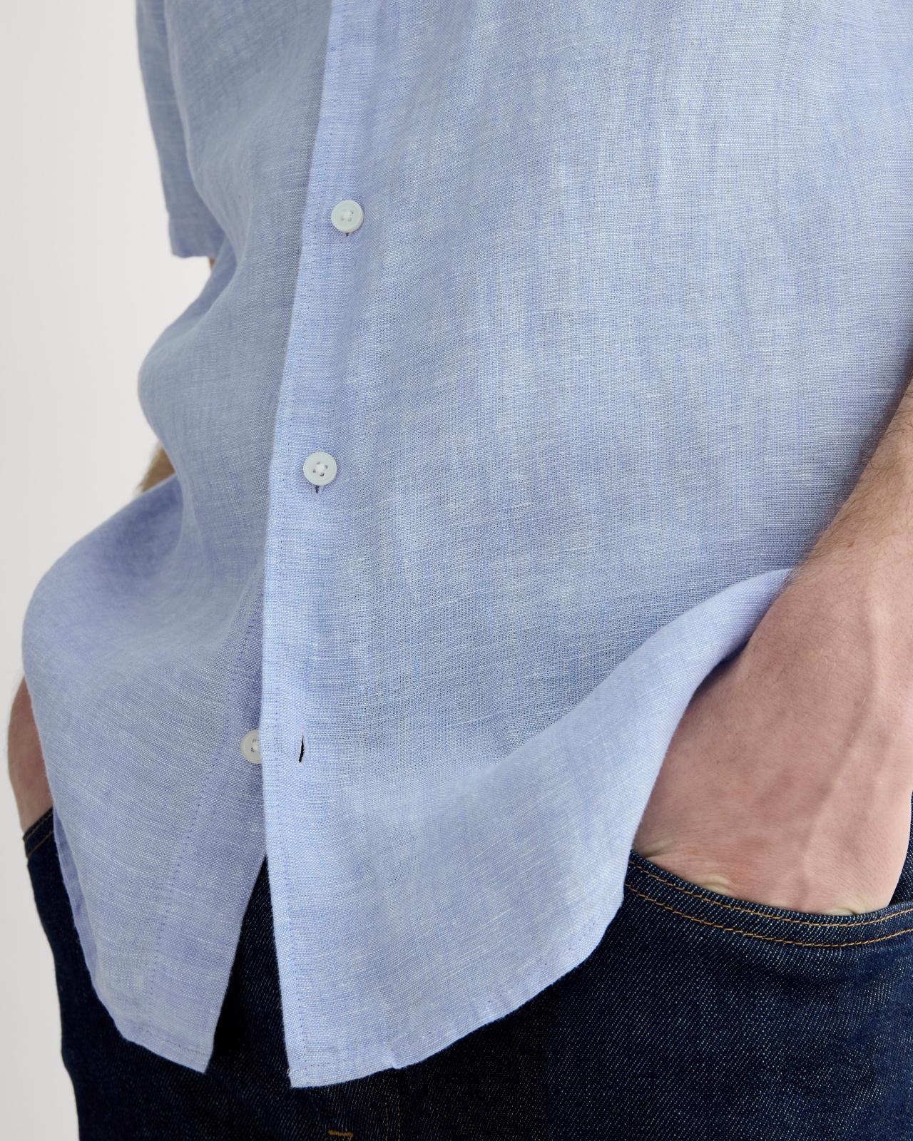 Mens Classic Short-Sleeve Shirt in Linen by Everlane Product Image