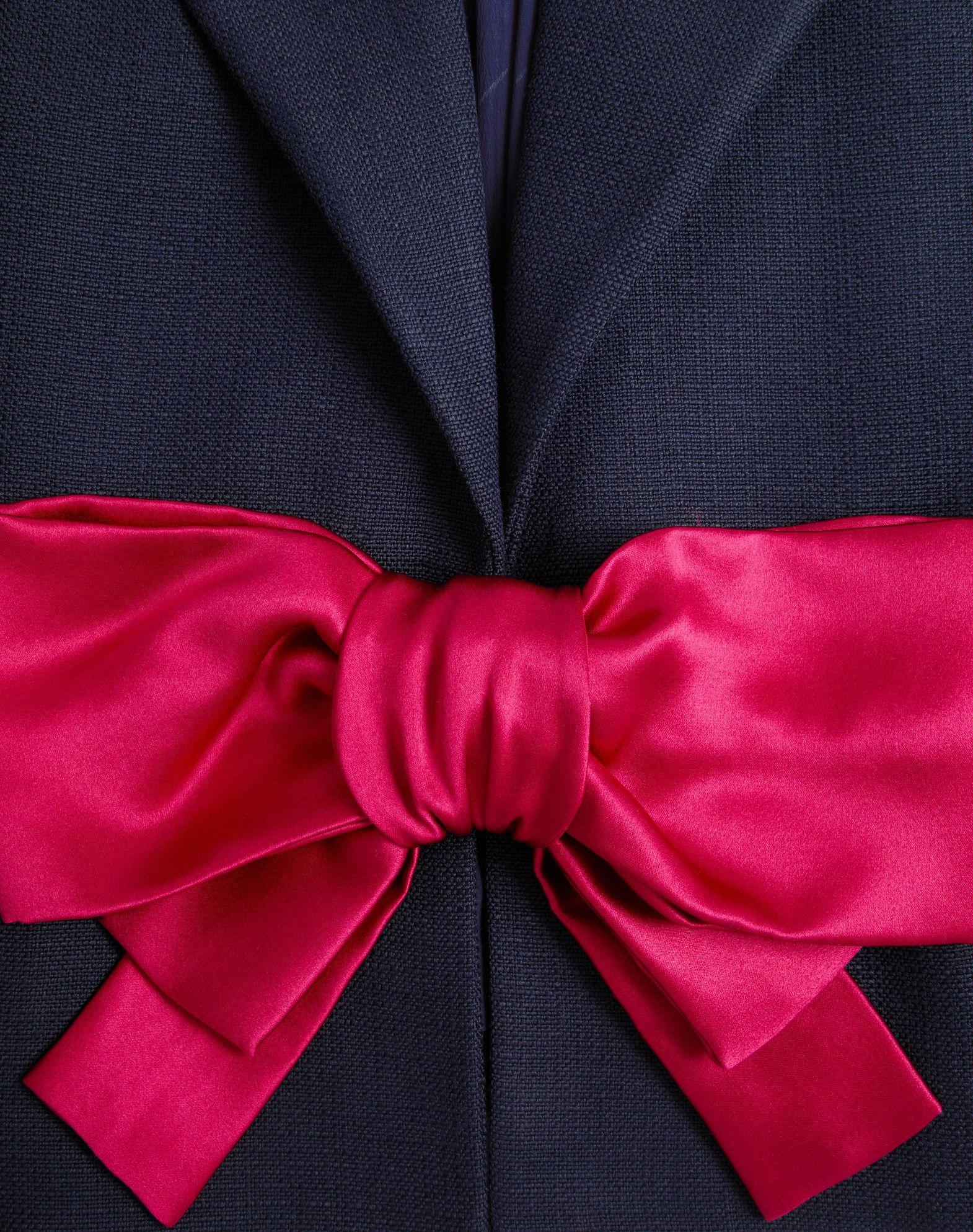 Viscose Jacket With Bow Product Image
