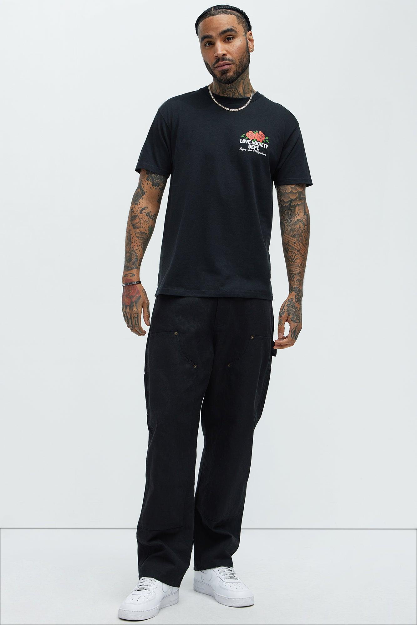 Love Society Dept Short Sleeve Tee - Black Product Image