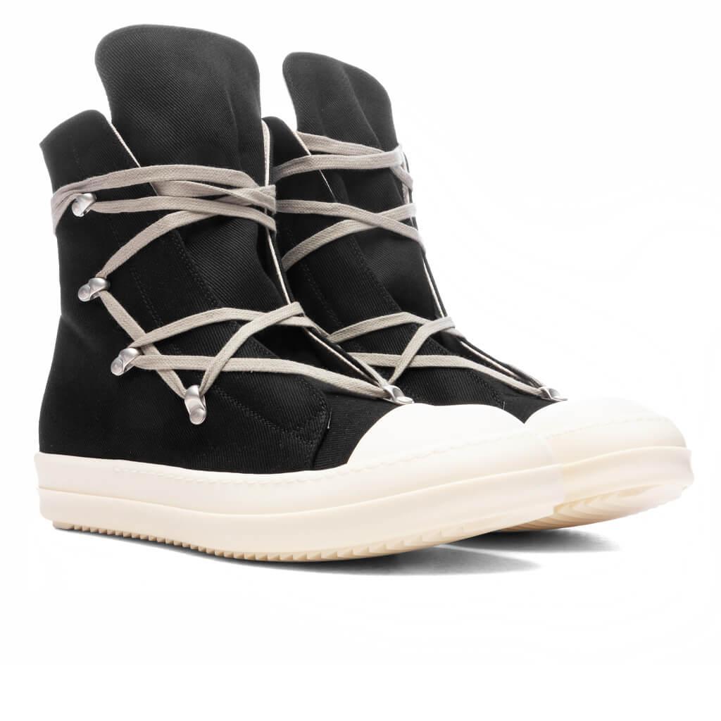 Scarpe in Denim Porterville Hexa Sneakers - Black/Pearl/Milk Male Product Image