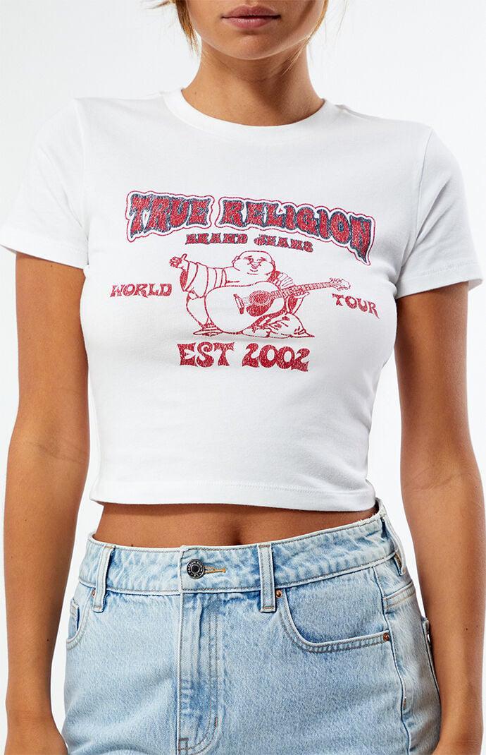 True Religion Womens Heritage Baby T-Shirt Product Image