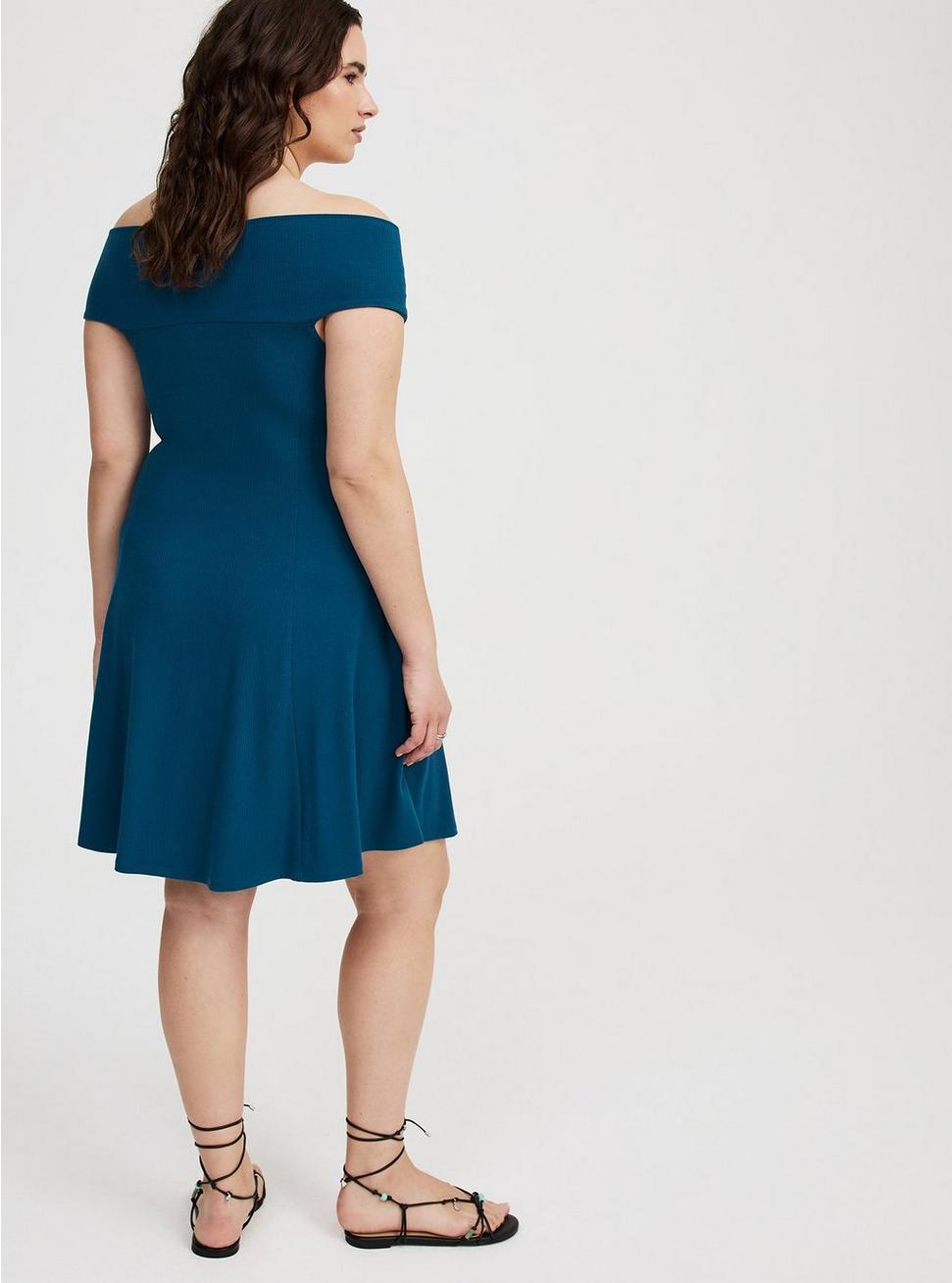 Off-Shoulder Mini Dress Product Image