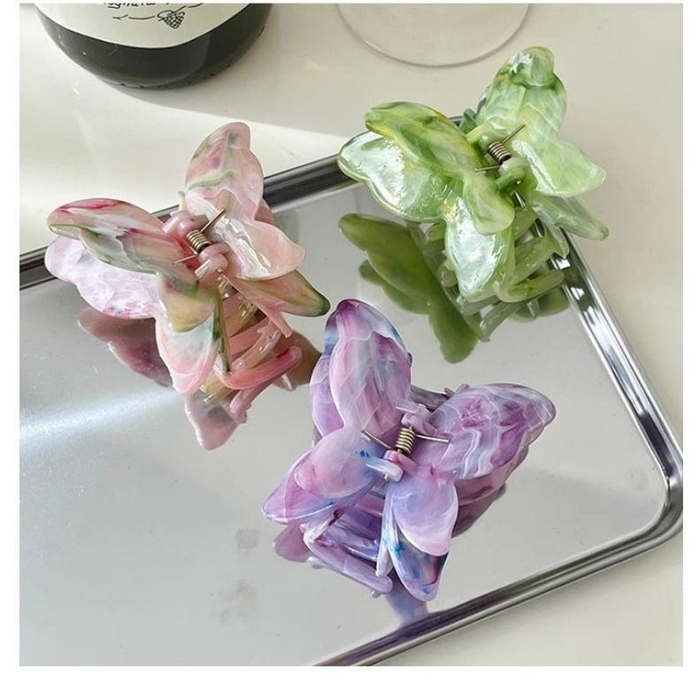 Butterfly Resin Hair Claw Clip Product Image