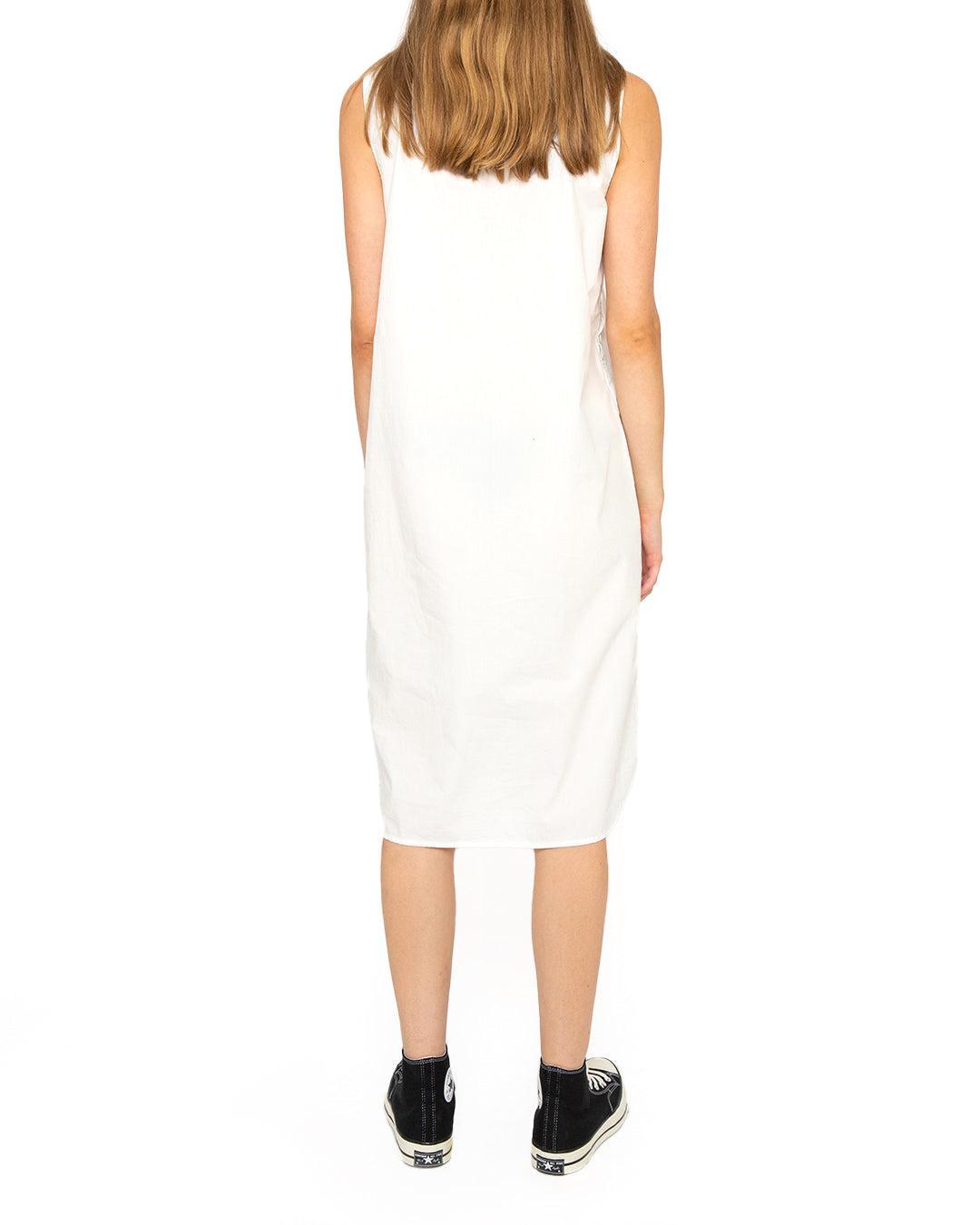 Work Dress (Relaxed Fit) - White Product Image