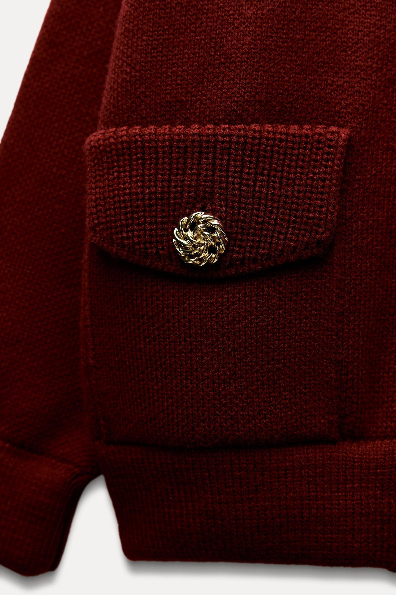 OVERSIZED KNIT JACKET Product Image