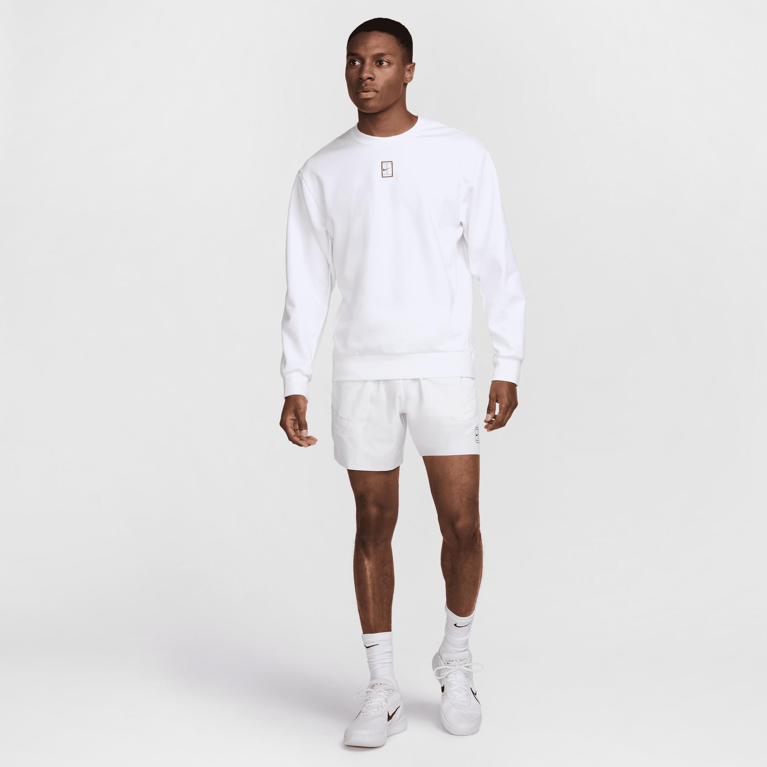 NikeCourt Heritage Men's Dri-FIT Fleece Crew Product Image