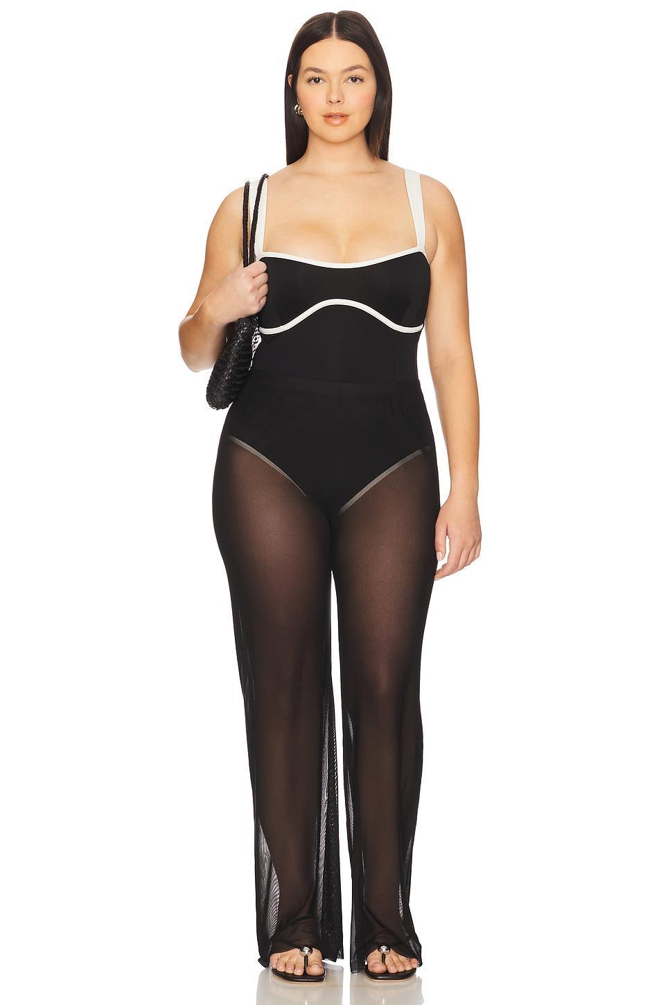 Compression Sweet Heart One Piece Swimsuit Good American Product Image