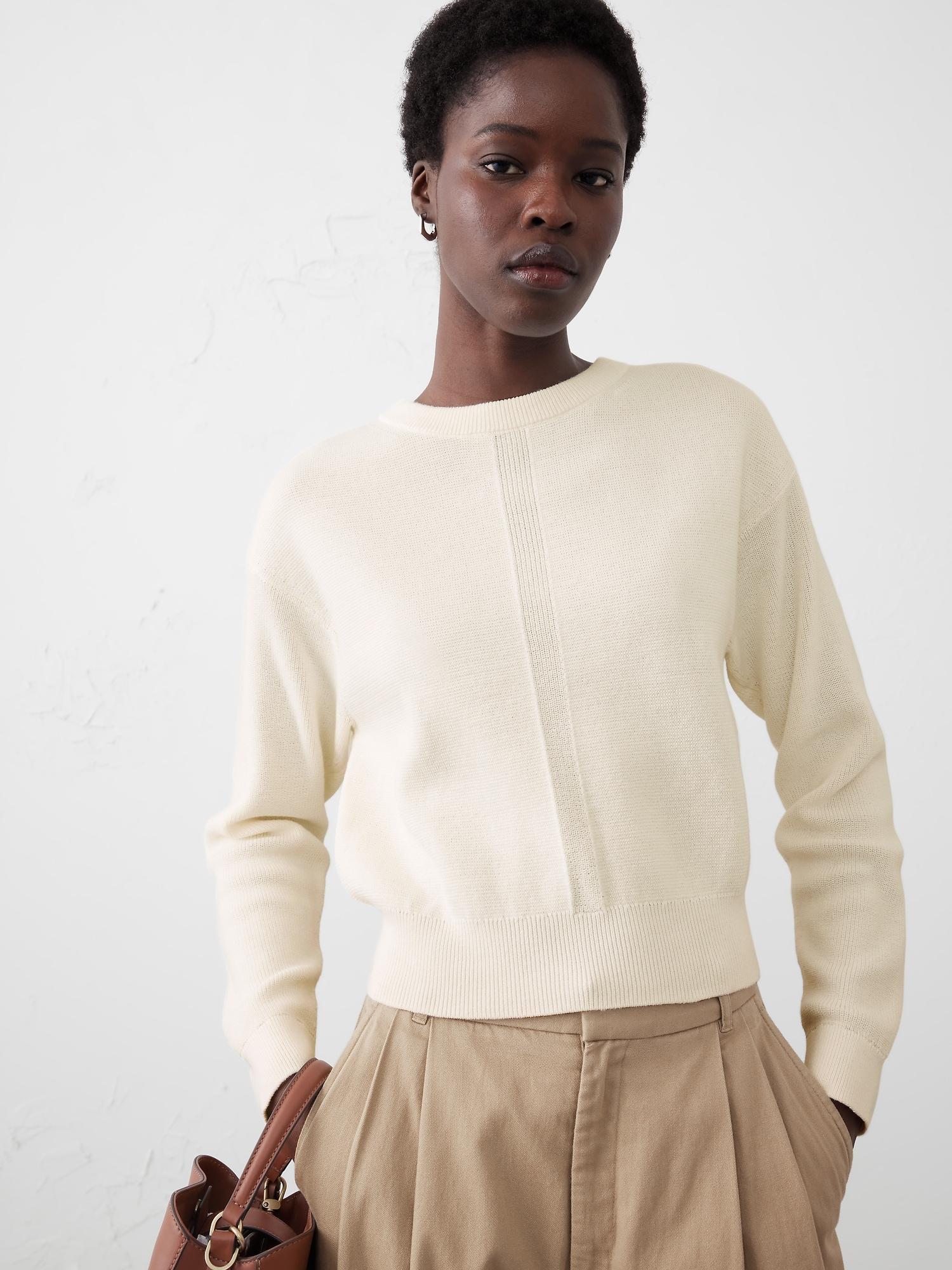 Ribbed Pullover Sweater Product Image