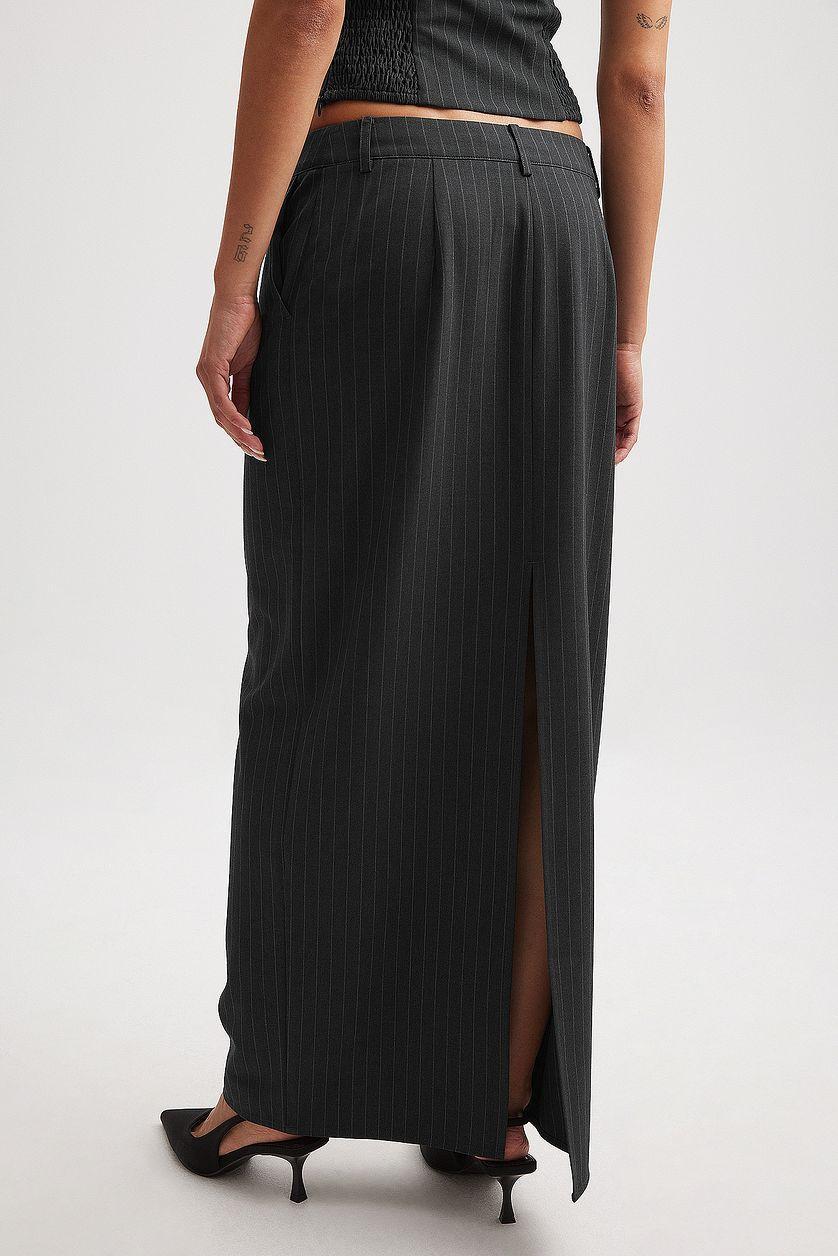 Striped Maxi Skirt Product Image