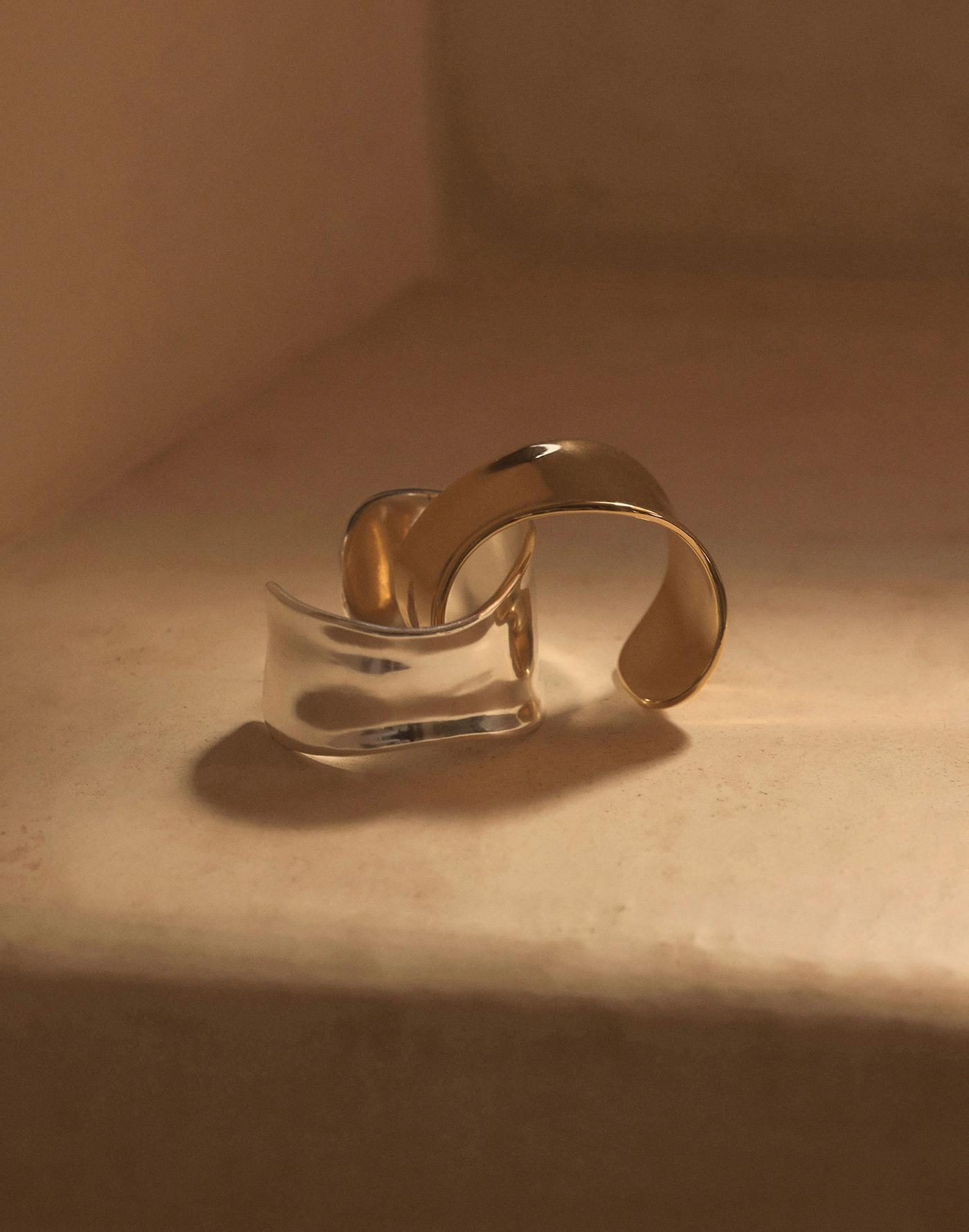 Organic Wide Cuff Bracelet Product Image