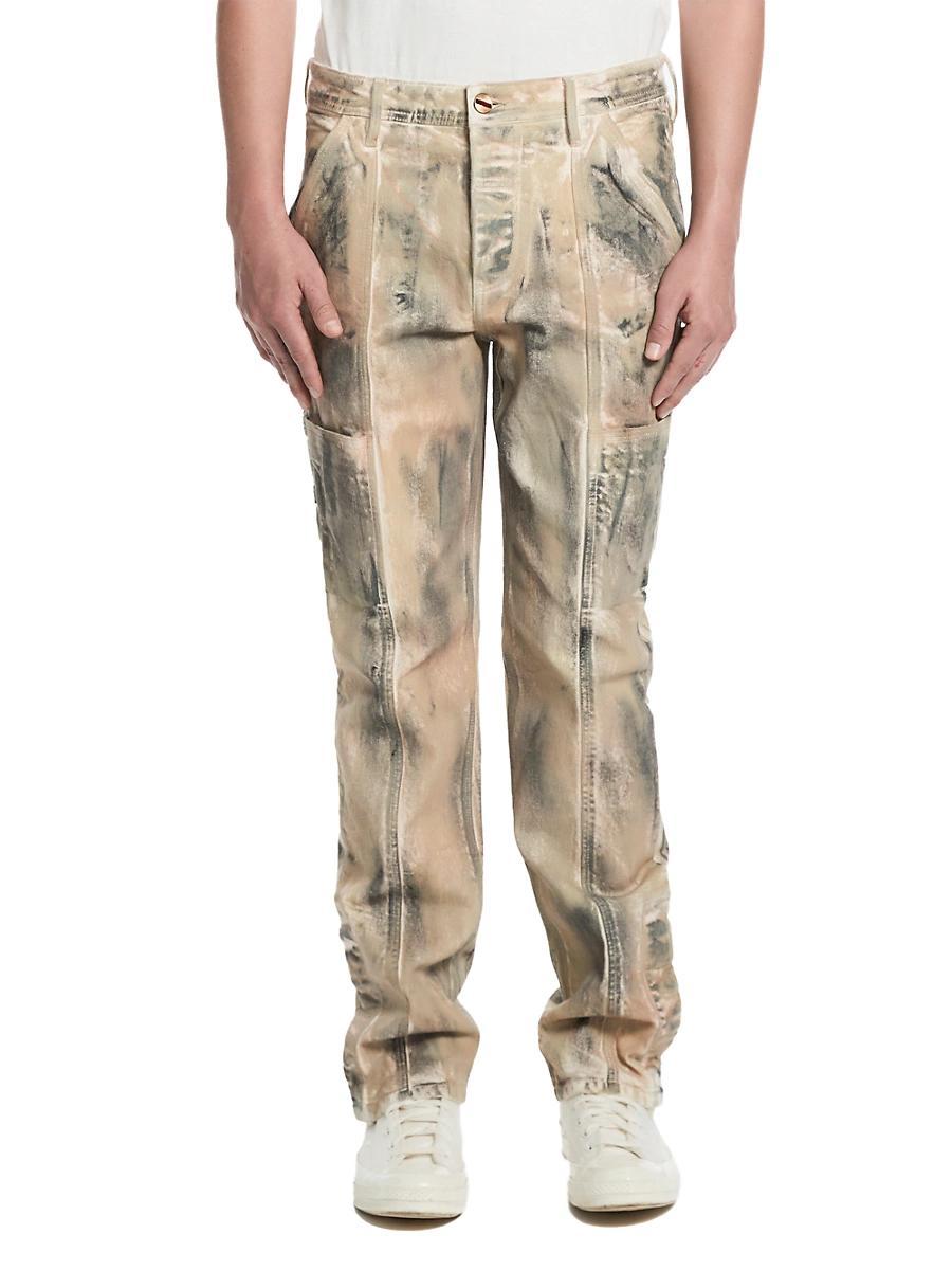 Mens Stretch Denim Carpenter Pants Product Image