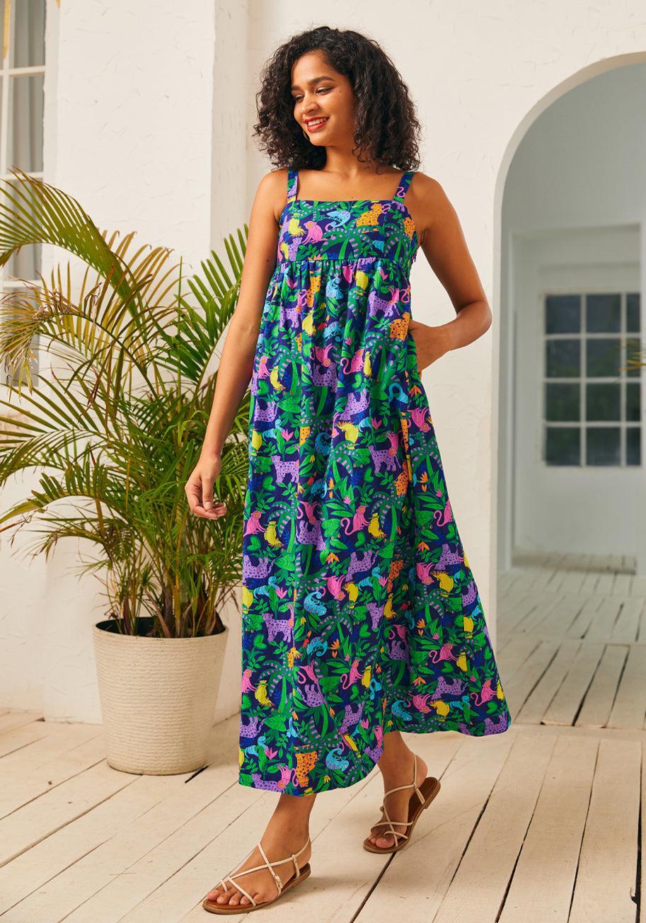 Enchanted Forest Maxi Dress Product Image