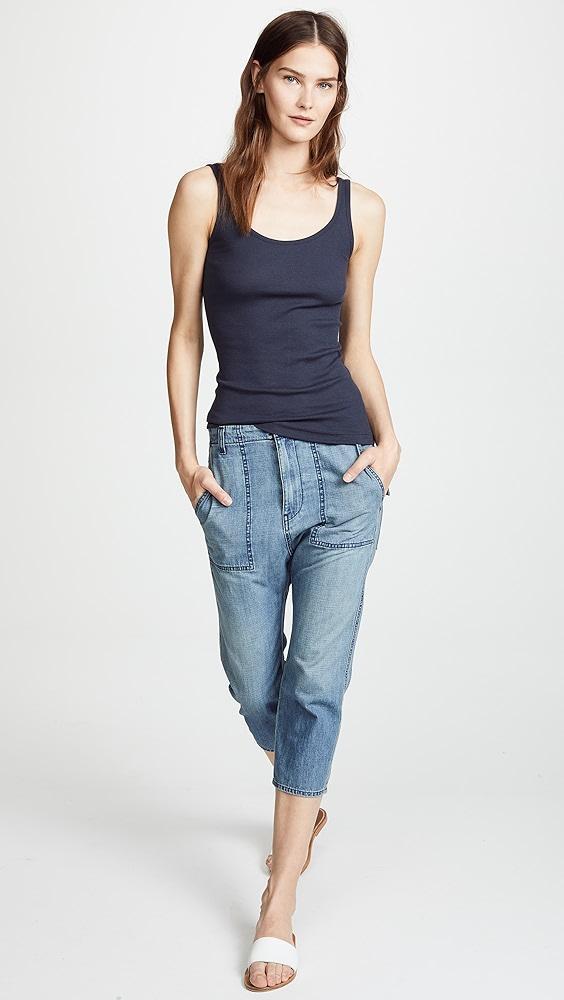 Vince Scoop Neck Tank | Shopbop Product Image