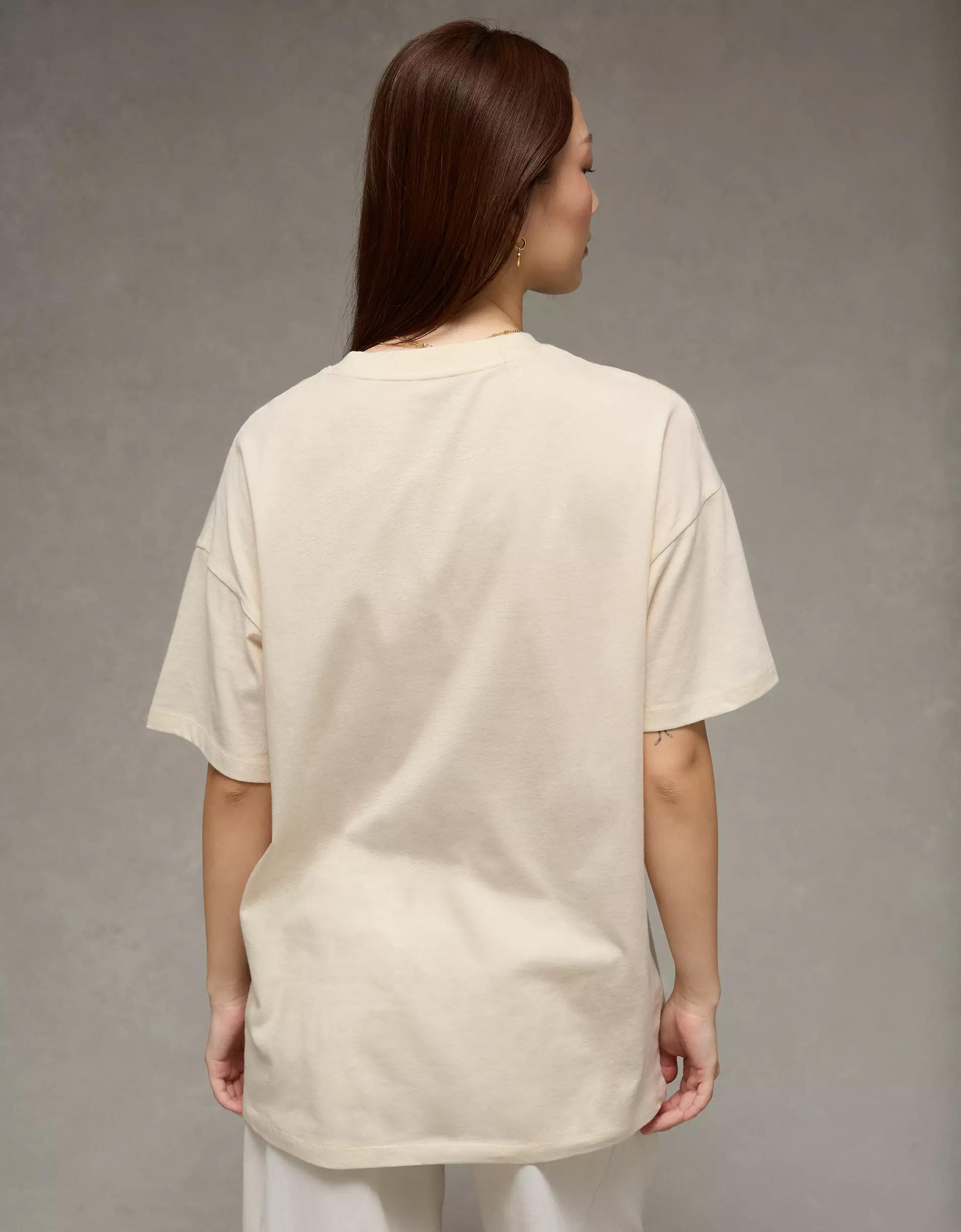 AE Oversized Halloween Graphic T-Shirt Product Image