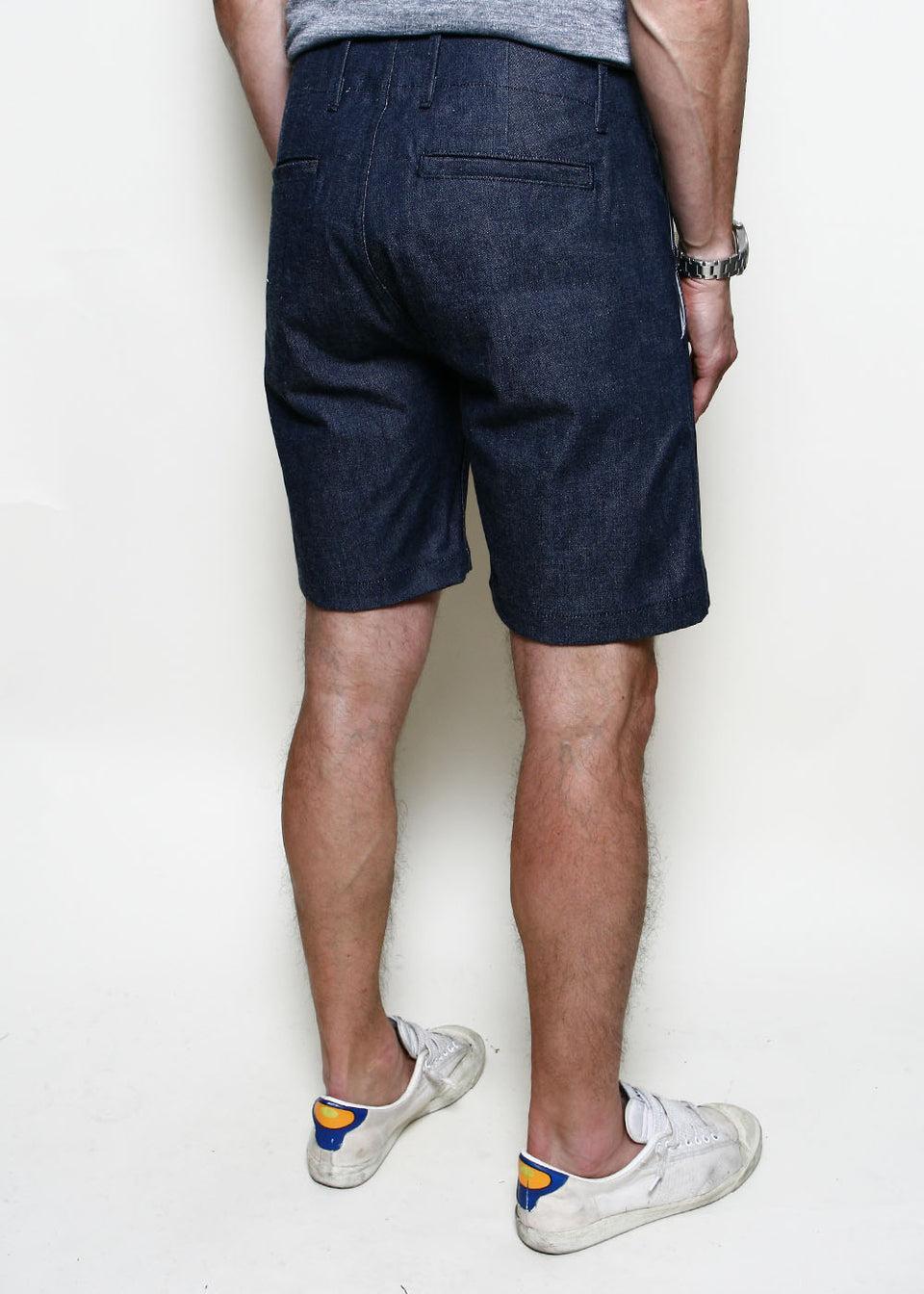 Infantry Shorts // 11oz Indigo Product Image