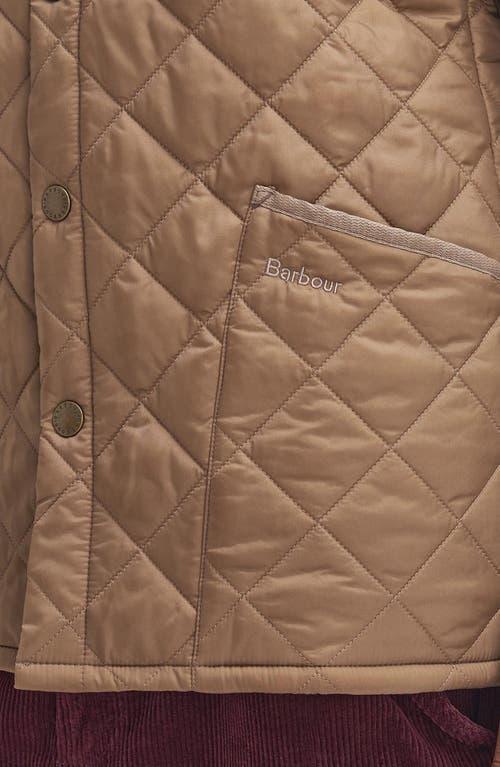 BARBOUR Heritage Liddesdale Quilted Jacket In Sandstone Product Image