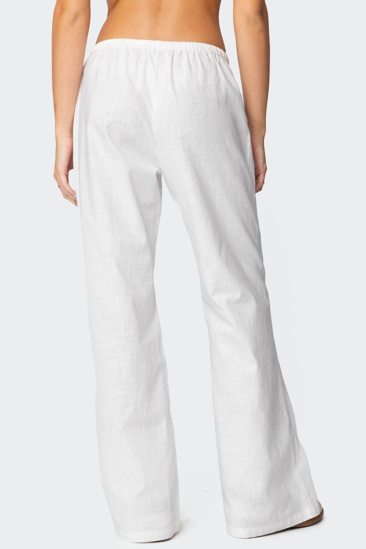 Alexa Linen Blend Pants Product Image