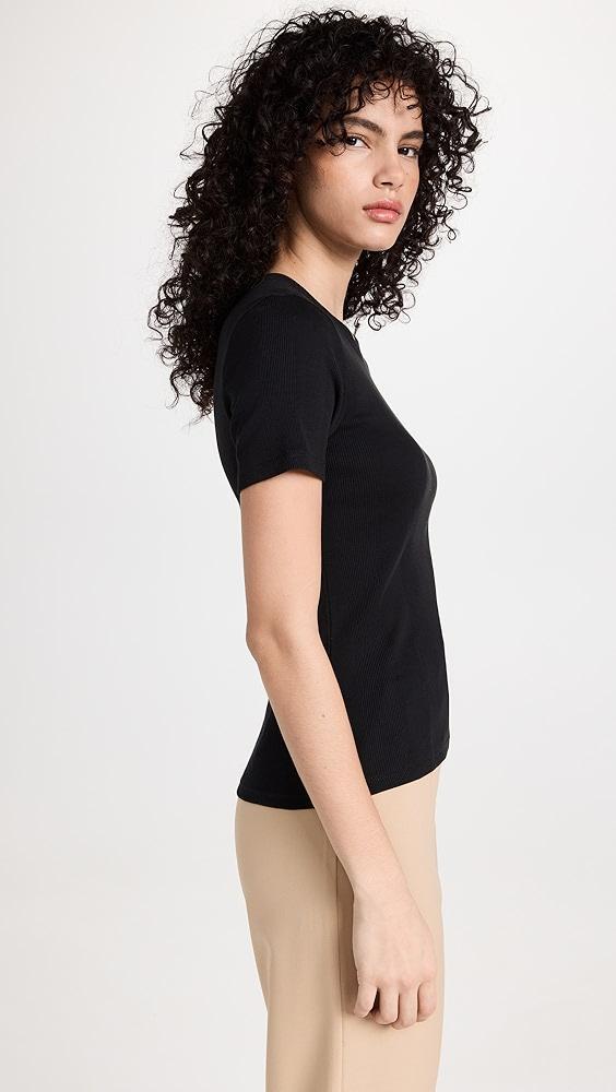 Goldie Short Sleeve Rib Tee | Shopbop Product Image