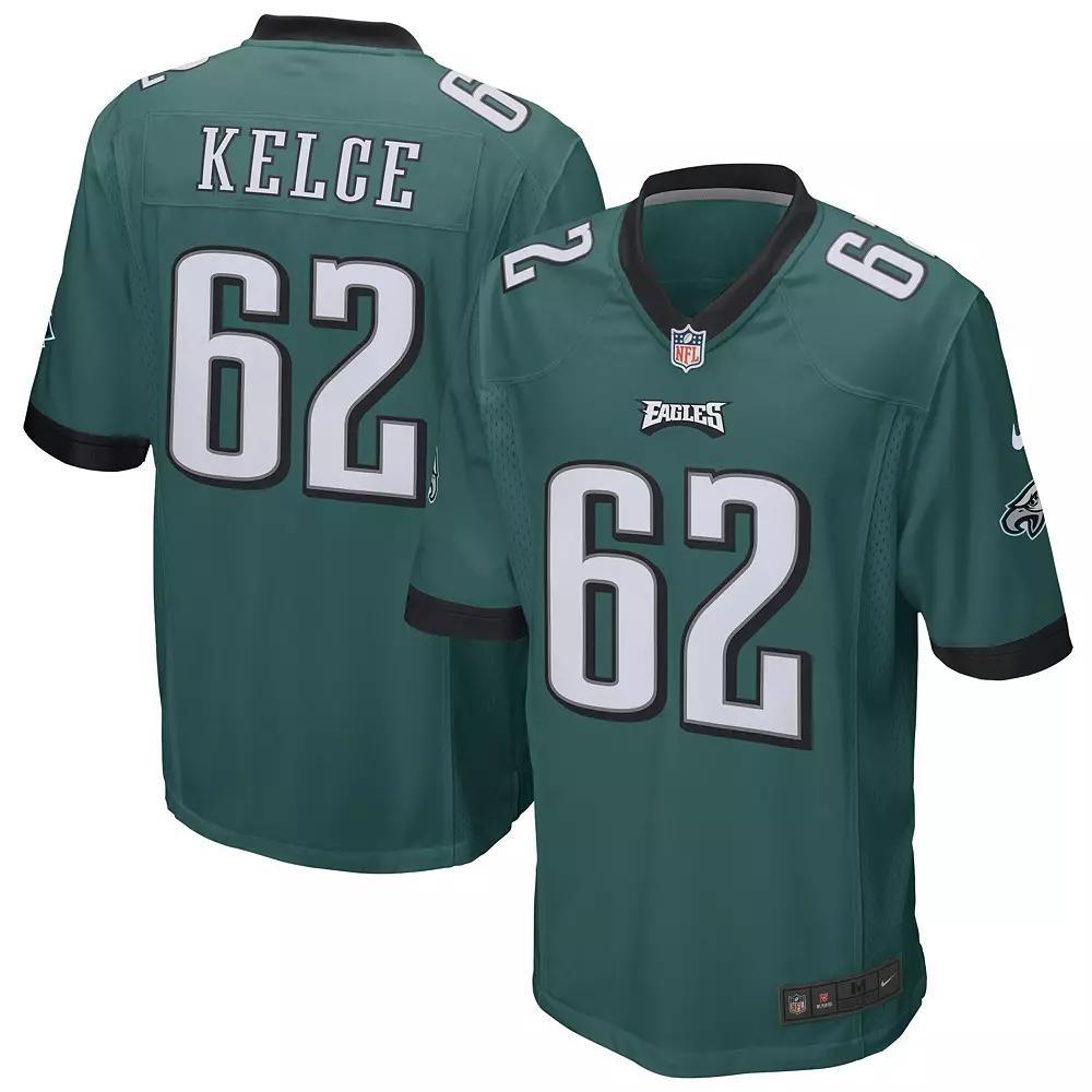 Men's Nike Jason Kelce Midnight Green Philadelphia Eagles Game Jersey,  Product Image