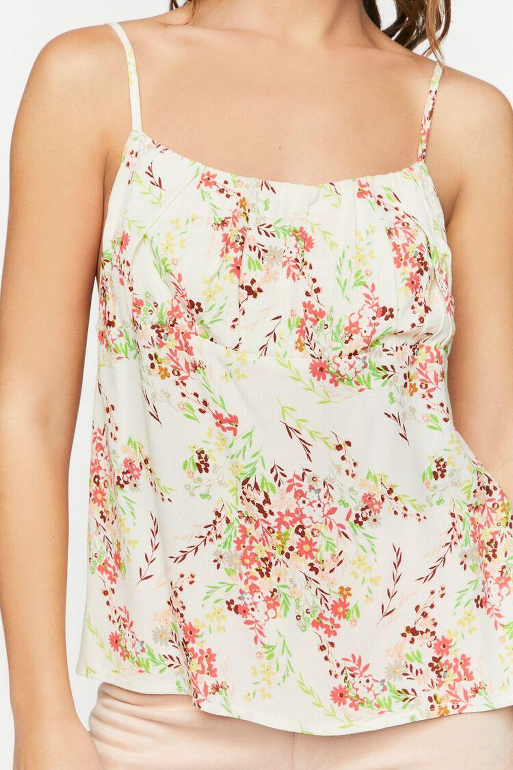 Floral Print Tie-Back Cami | Forever 21 Product Image