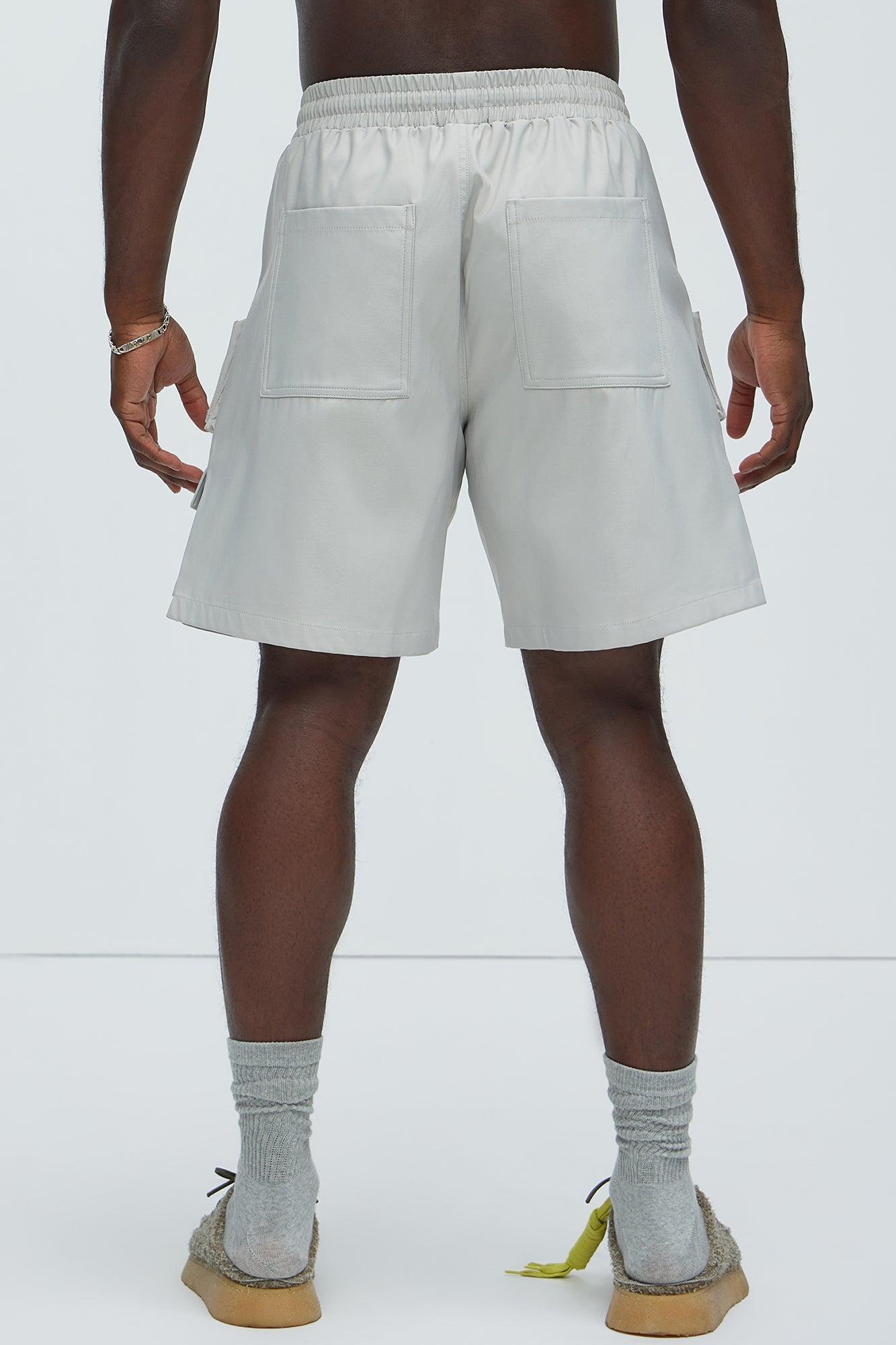 Kurt Cargo Shorts - Grey Product Image