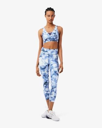 Ultra Dry Printed Stretch Sport Leggings Product Image