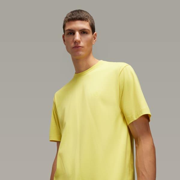 adidas Y-3 Regular Short Sleeve Tee Pure Sulfur S Unisex Product Image