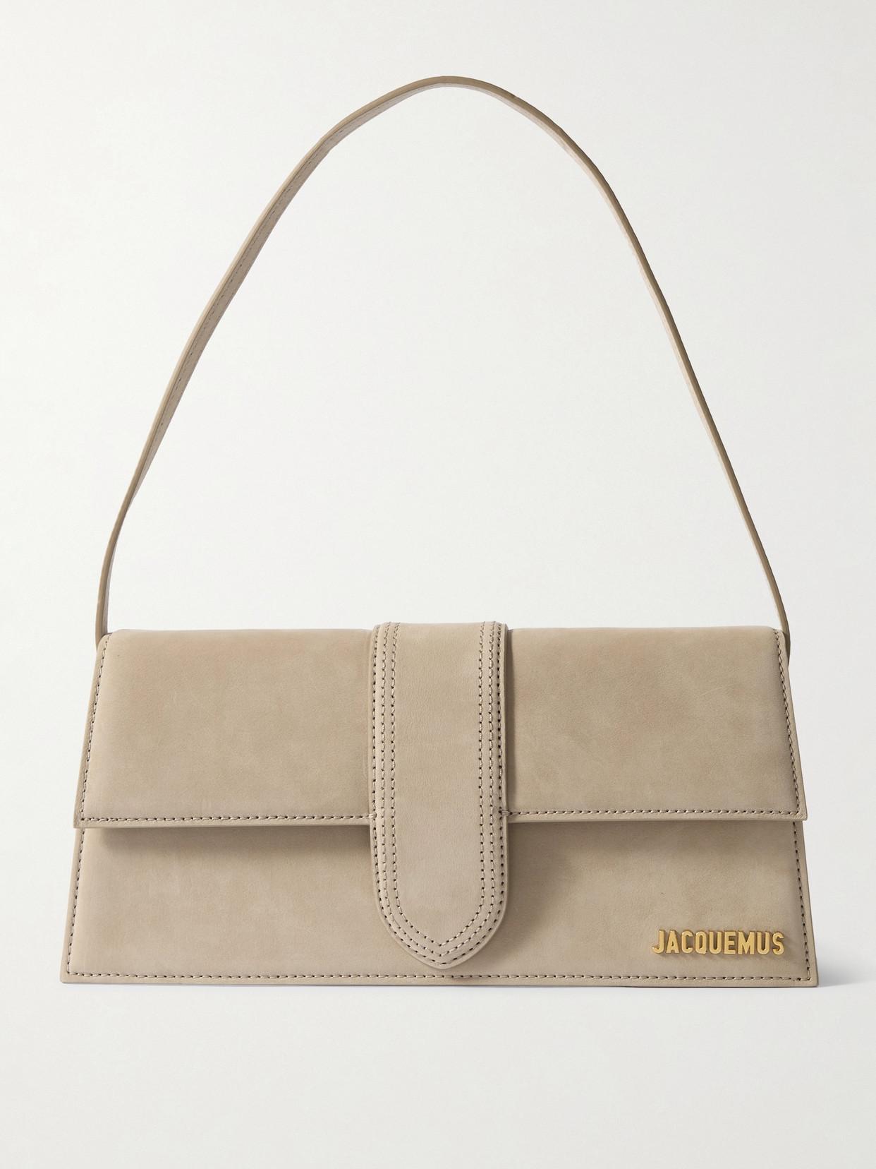 JACQUEMUS Le Bambino Long Shoulder Bag In White Product Image