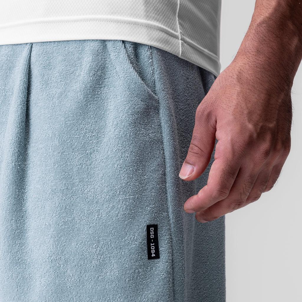 1094. Towel Terry Relaxed Short - Light Sky Product Image