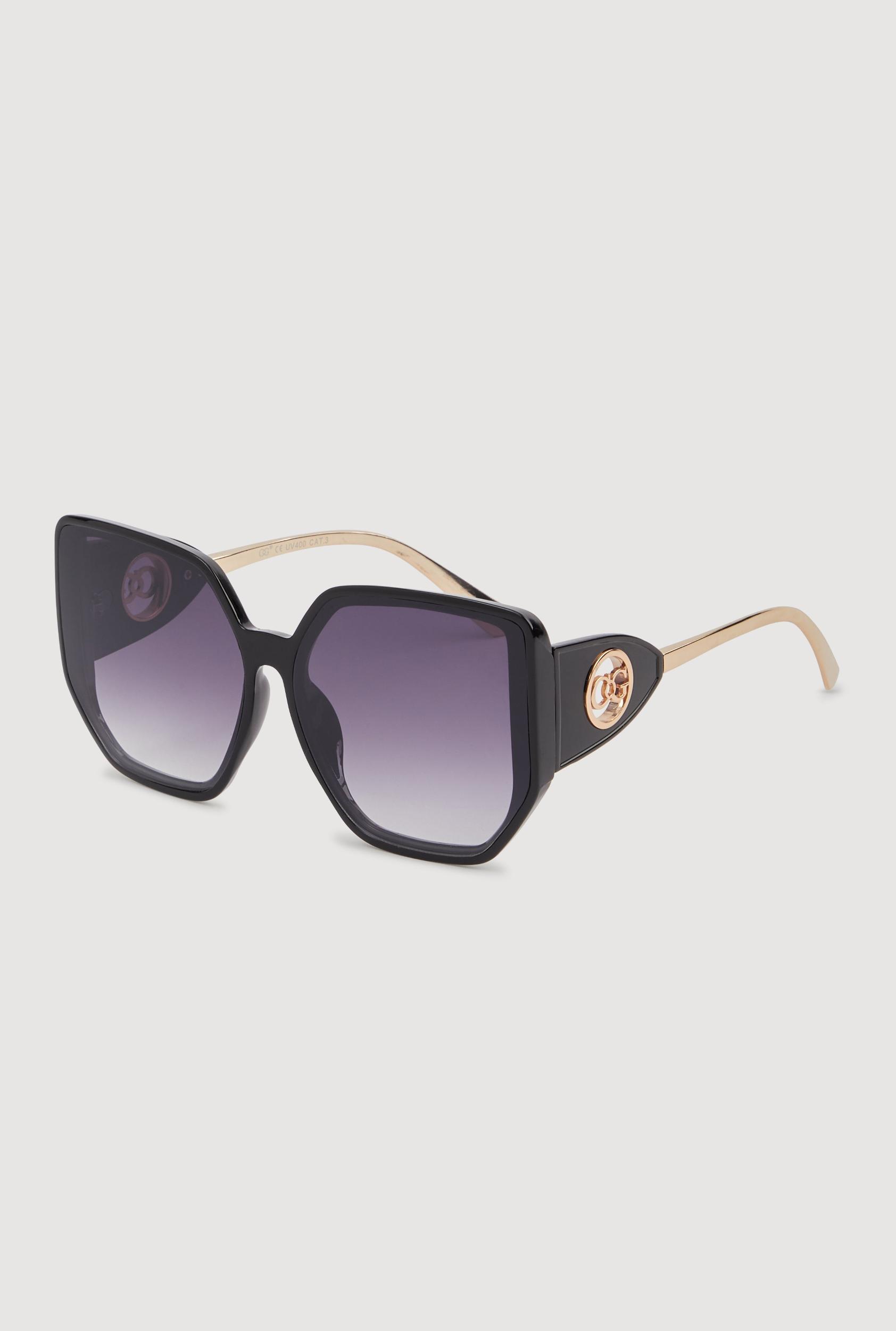 Cut Out Detail Ombre Sunglasses Unisex Product Image