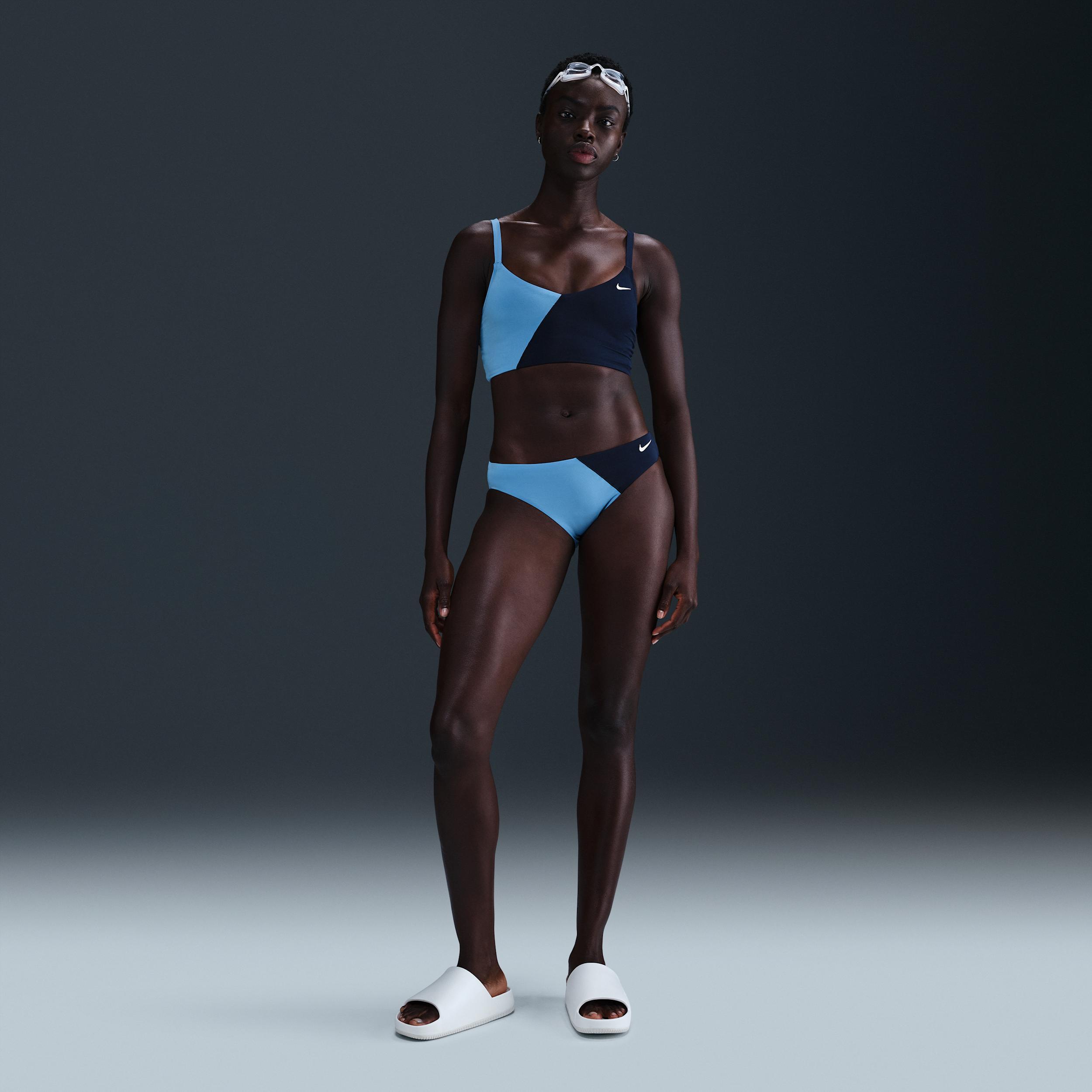 Nike Womens Swim V-Neck Midkini Product Image