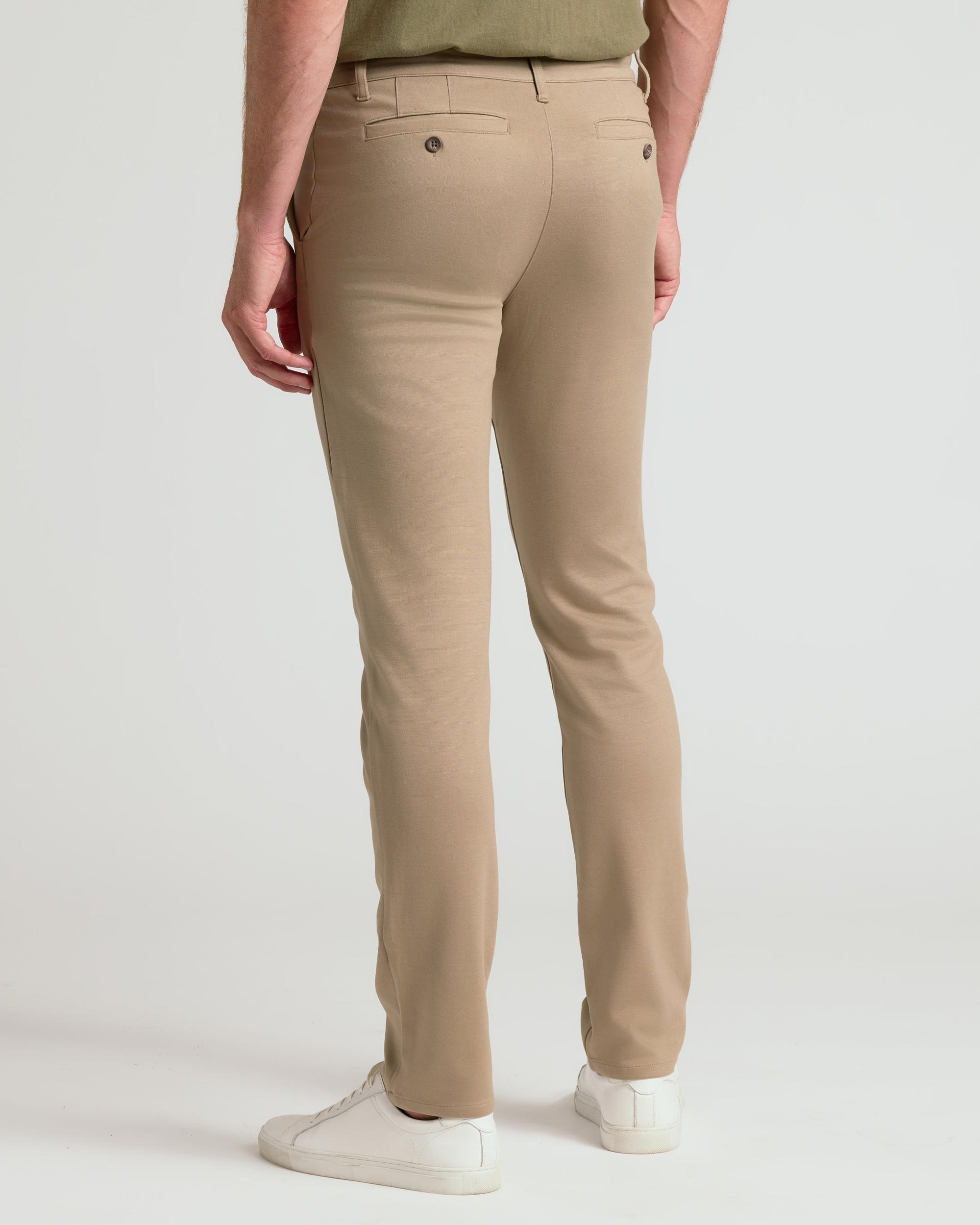 Khaki Slim Comfort Knit Chino Pant Product Image