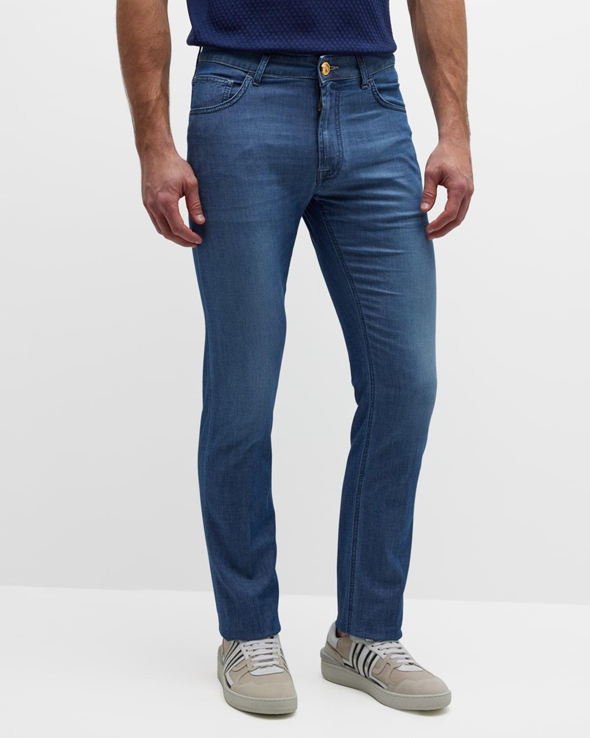 Men's Lightweight Straight-Leg Jeans Product Image