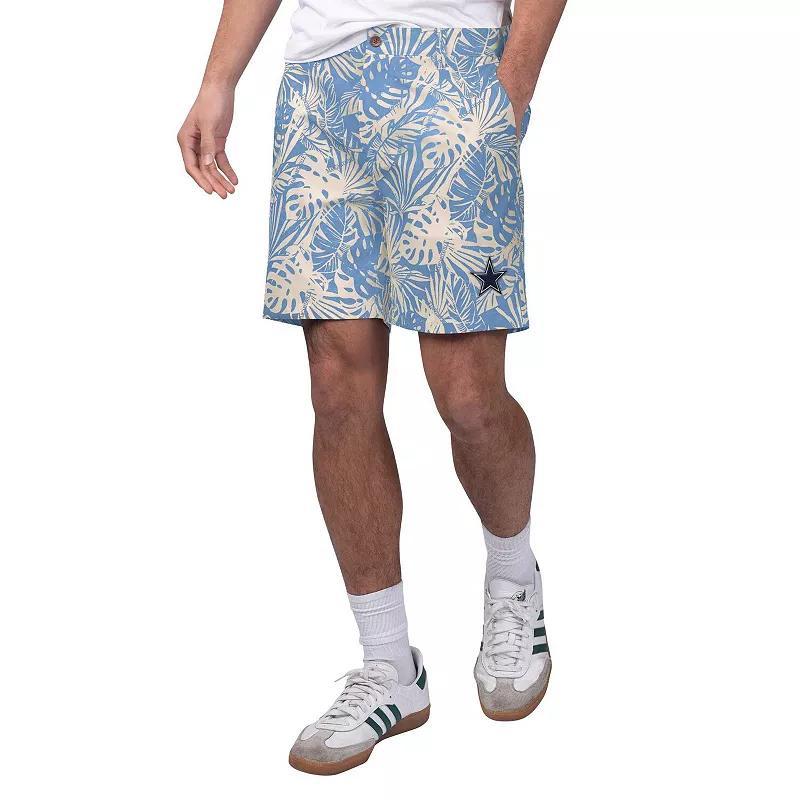 Mens Margaritaville Dallas Cowboys Sand Washed Monstera Party Amphib Shorts Product Image