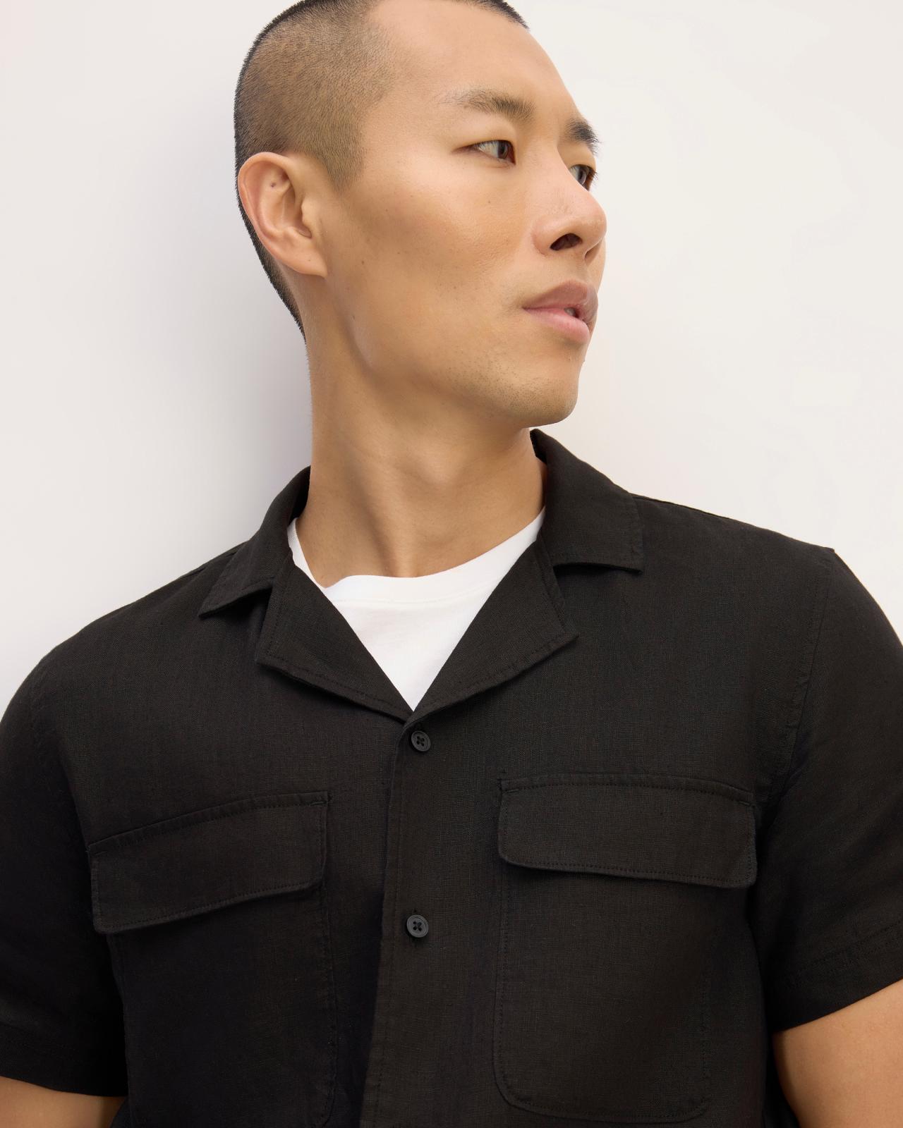 Mens Resort Shirt in Linen by Everlane Product Image