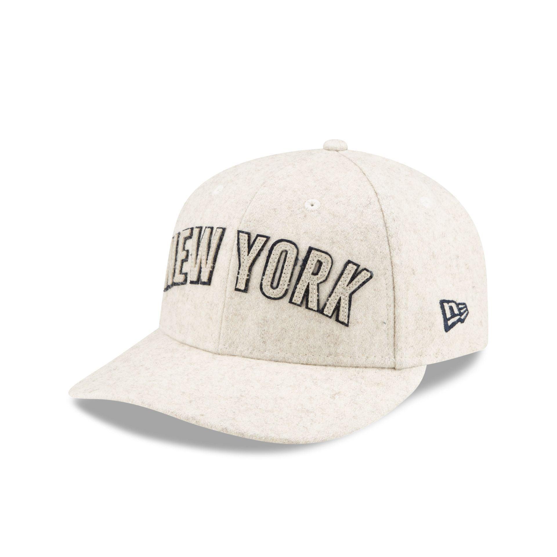 AC Milan x New York Yankees Cream Twill Low Profile 9FIFTY Adjustable Hat Male Product Image