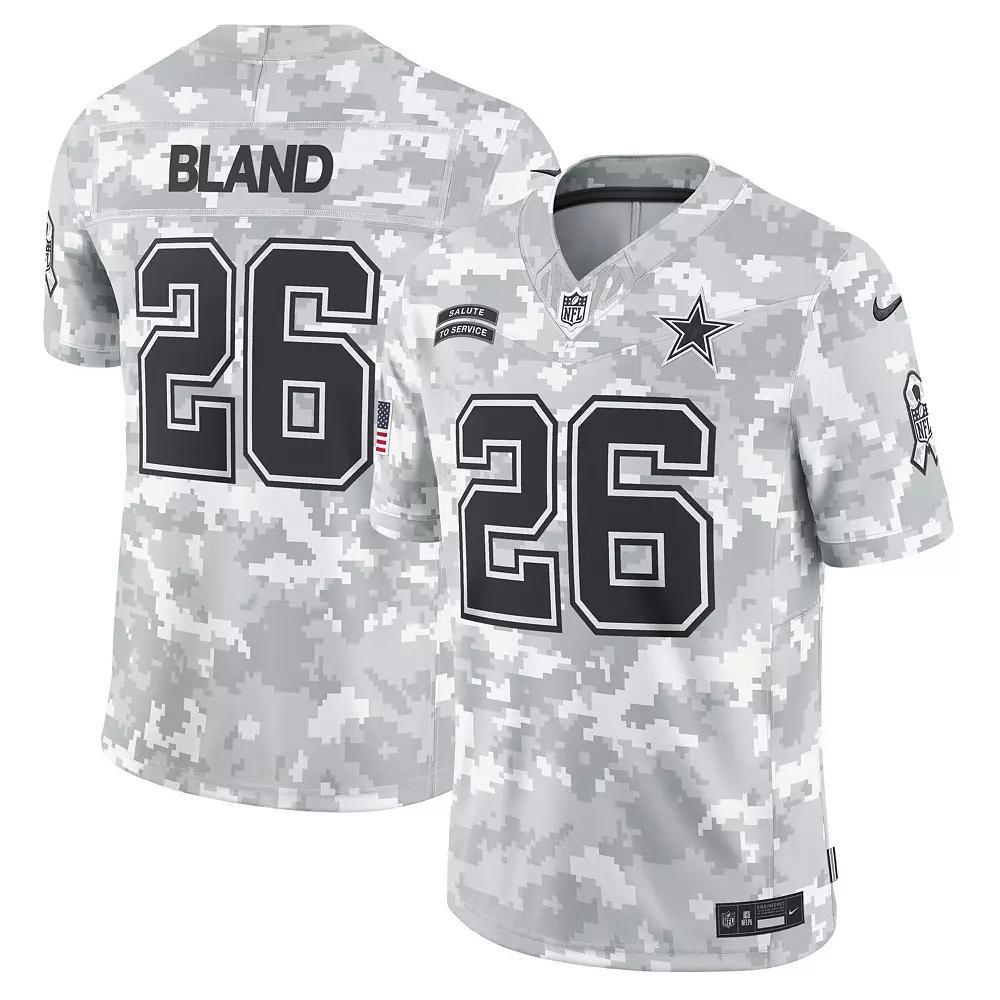 Men's Nike DaRon Bland Arctic Camo Dallas Cowboys 2024 Salute to Service Limited Jersey, Size: Small, Team Product Image