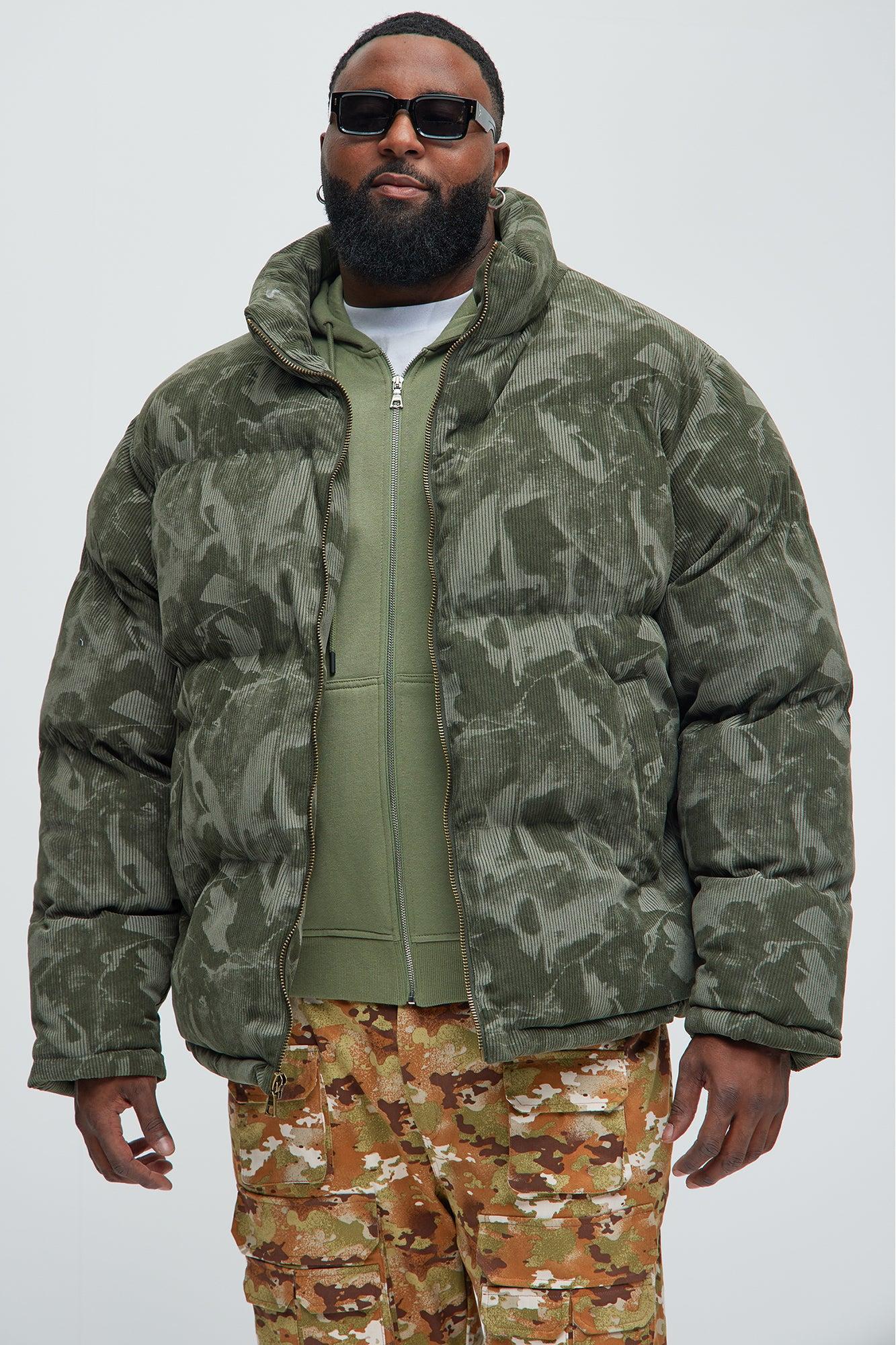 Medley Puffer Jacket - Green Product Image
