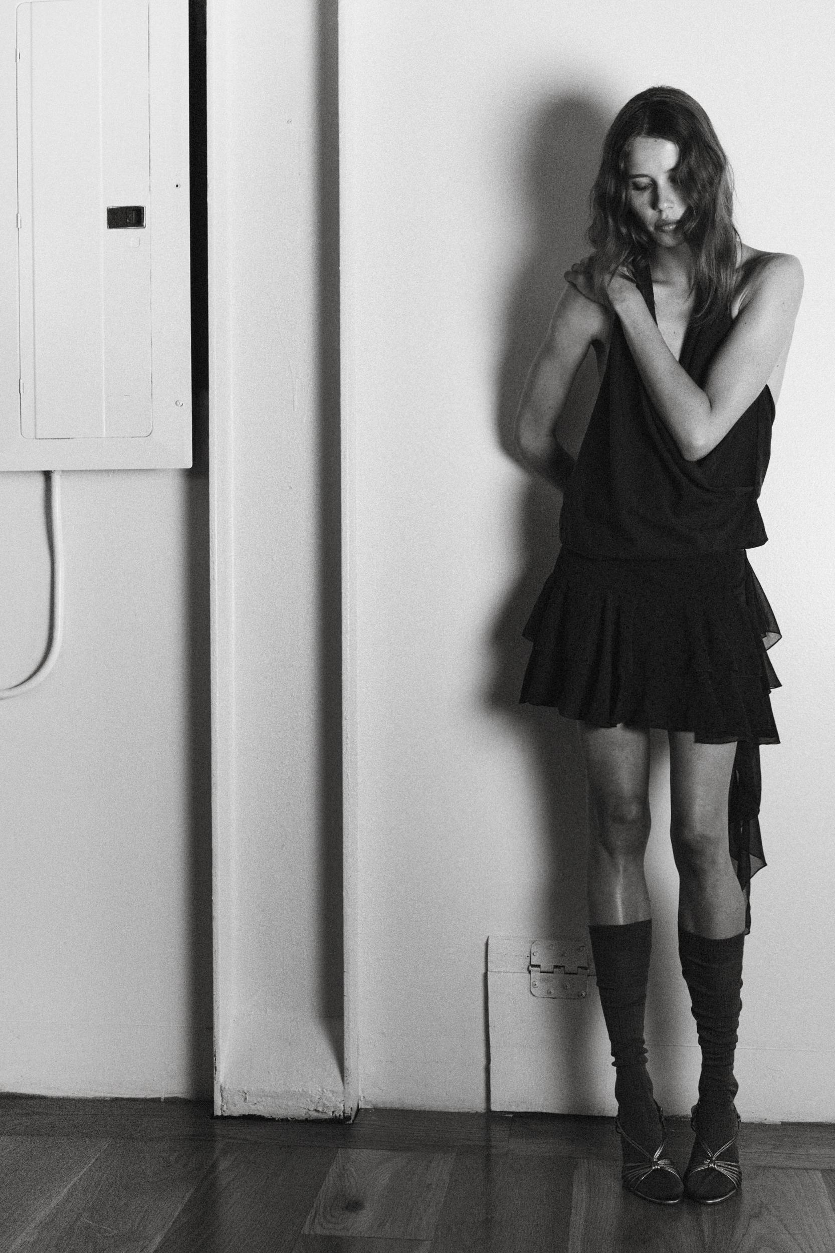 RUFFLE SKORT Product Image