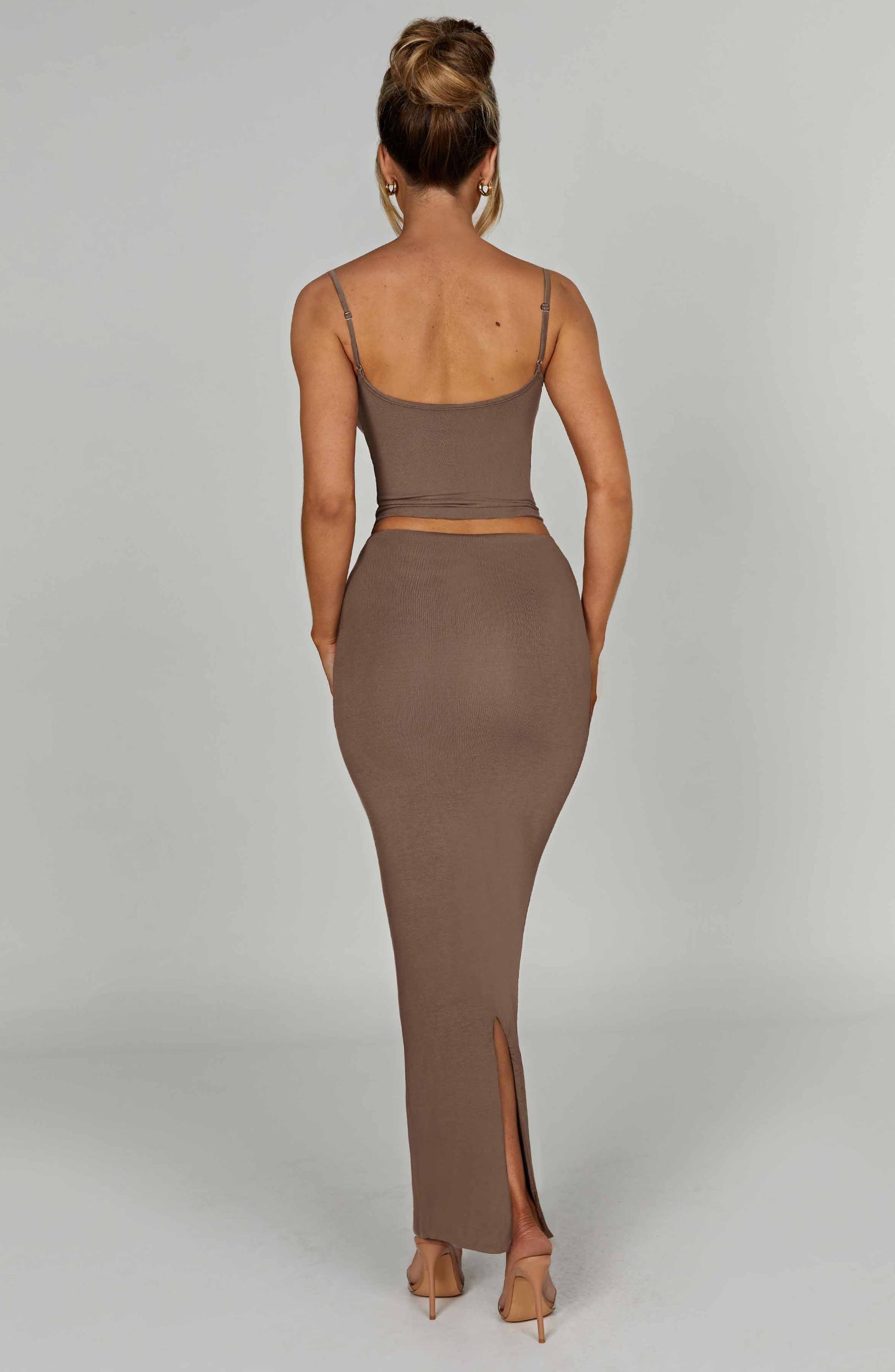 Yazmin Maxi Skirt - Mocha Product Image