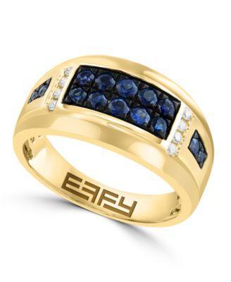 Effy Mens Diamond (3/4 ct. t.w.) Ring in 14k Gold (Also in Sapphire) Product Image