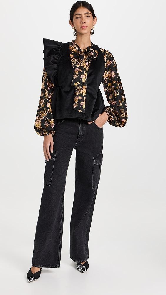 Kika Vargas Dinah Blouse | Shopbop Product Image