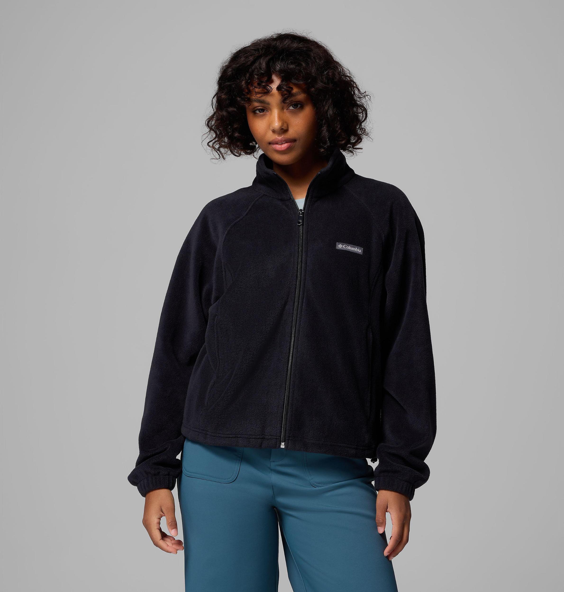 Columbia Womens Benton Springs Relaxed Full Zip Fleece Jacket- Product Image