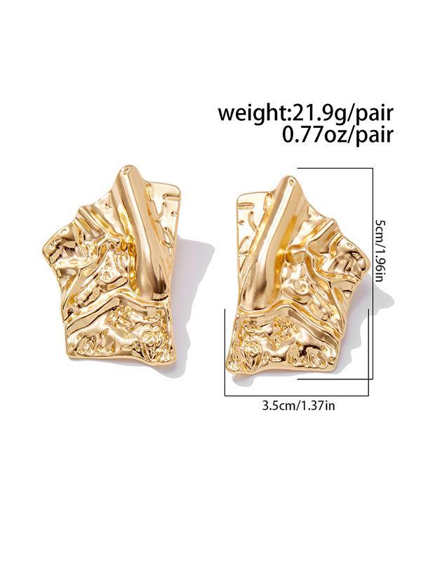 Normcore Geometric Drop Earrings Product Image